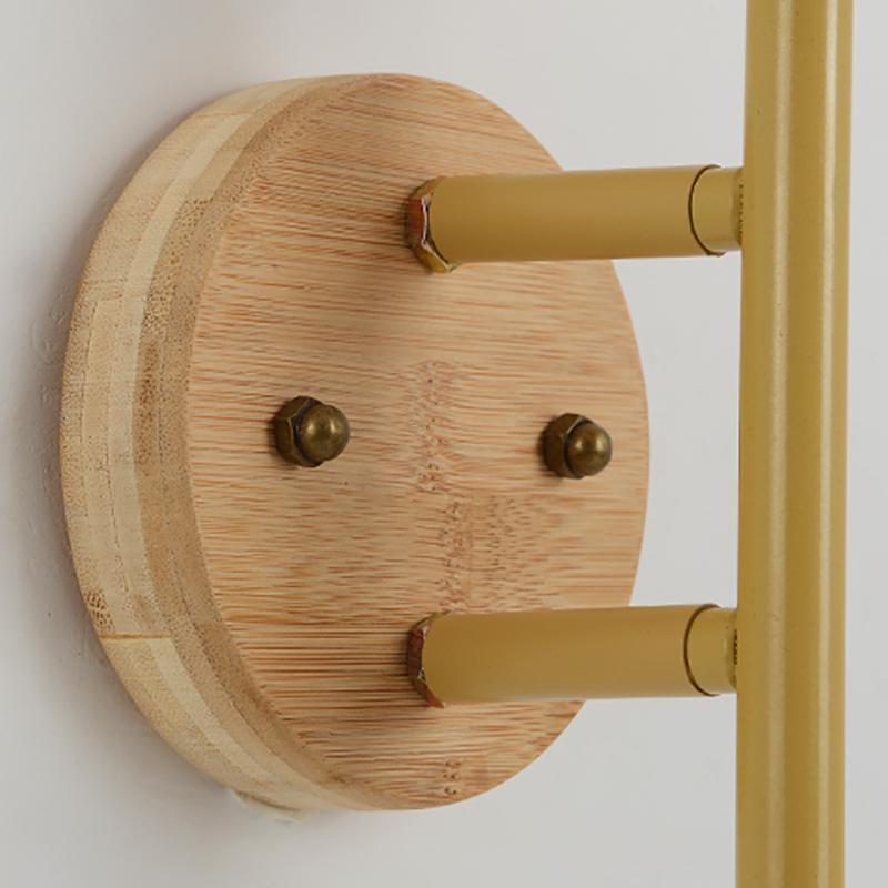 Freeform Bamboo Wall Sconce E26/E27 Natural Organic Sculptural Hardwired Indoor 18.9''