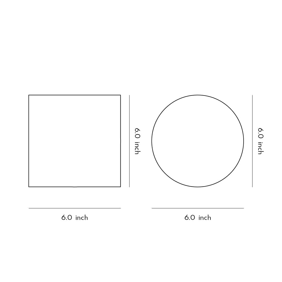 Modern Outdoor Disc Wall Light LED Frosted Round Square Gray Black | NordaLight