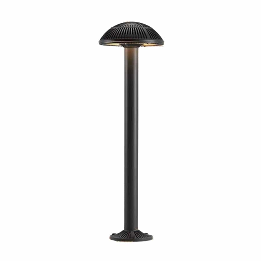 Modern Mushroom LED Outdoor Wall Sconce Aluminum PMMA IP65 9W 2CCT Gray Garden Courtyard Villa | NordaLight