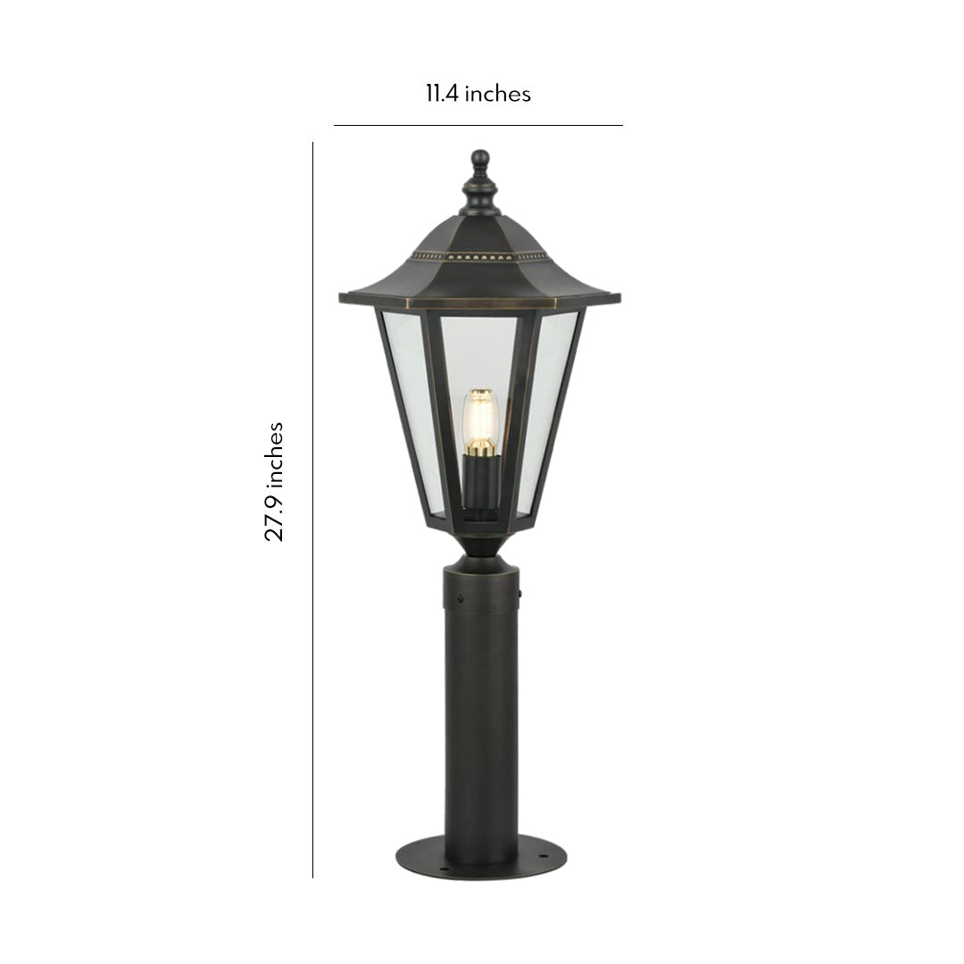 Copper Outdoor Landscape Path Light Waterproof Garden Walkway Lighting