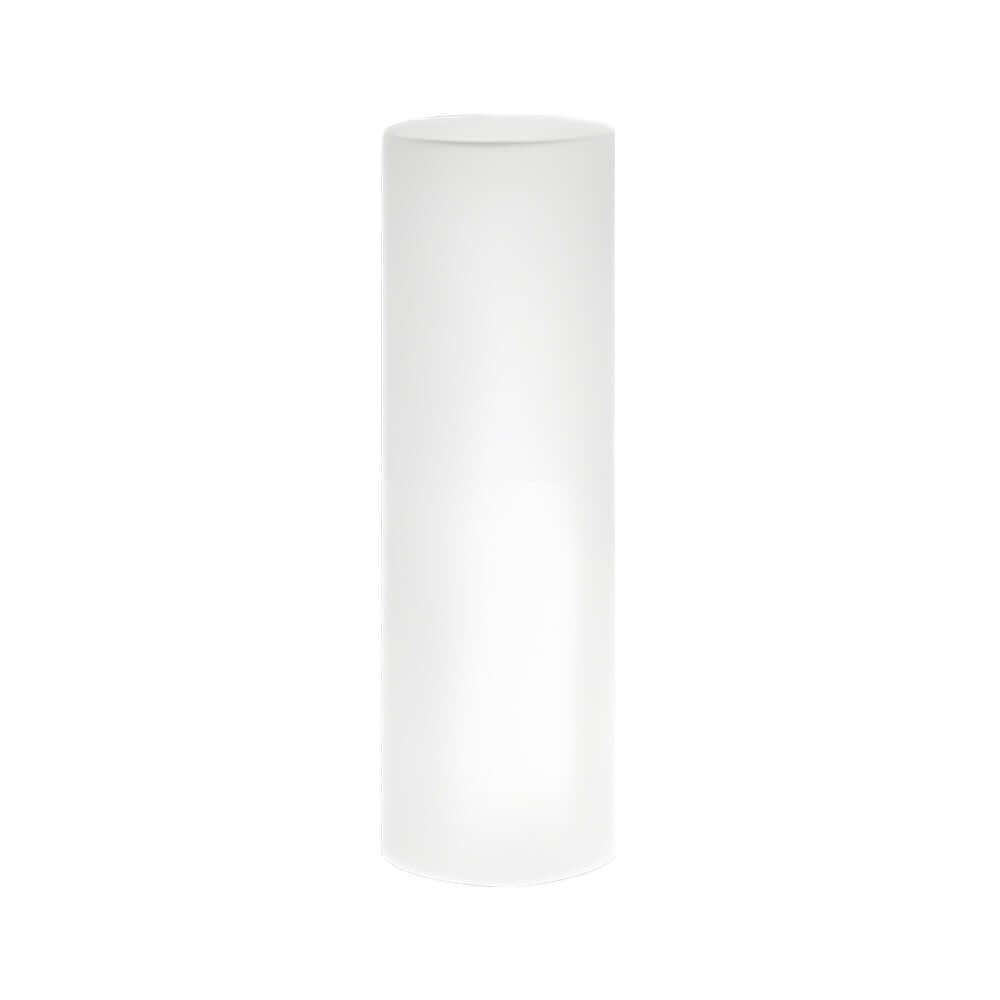 Cylinder PE LED Outdoor Floor Lamp RGB Colour Changing Remote IP65 3 Power Options