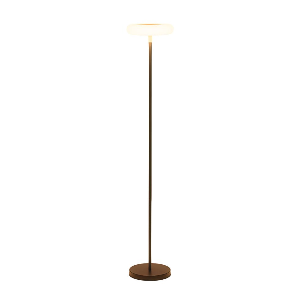 Modern Post Standing LED Outdoor Floor Lamp Solar/USB Aluminium PE 3000K 480LM