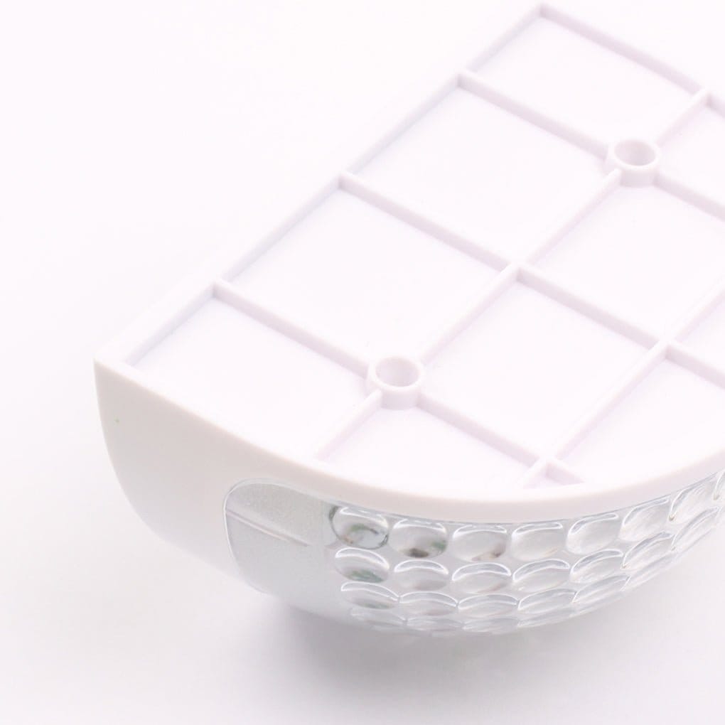 Waterproof Solar Fence Wall Light Plastic ABS PC Black White IP44 70LM 3000K Entrance Porch Garden Step | NordaLight