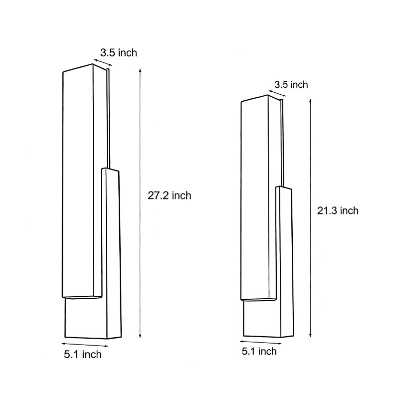 Stone Texture Marble Shade Outdoor Wall Sconce IP54 Stainless Steel LED