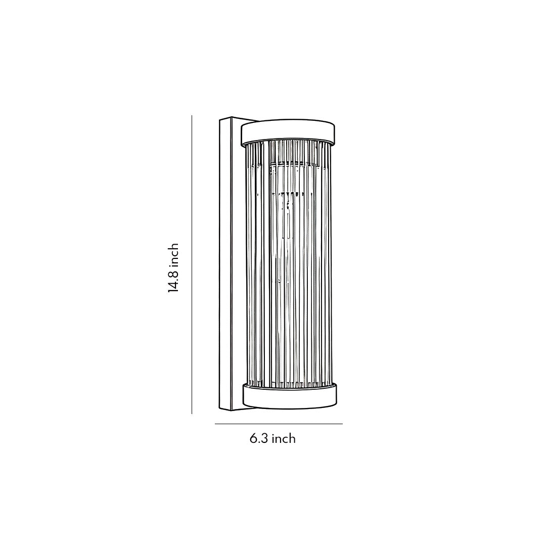 Modern Black Outdoor Wall Sconce Solar or Hardwired Stainless Steel Glass LED 3000K