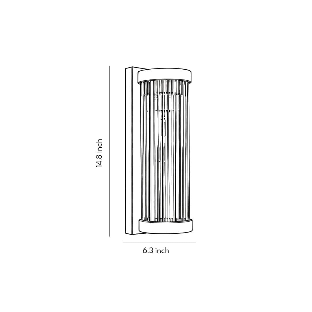 Modern Black Outdoor Wall Sconce Solar or Hardwired Stainless Steel Glass LED 3000K | NordaLight