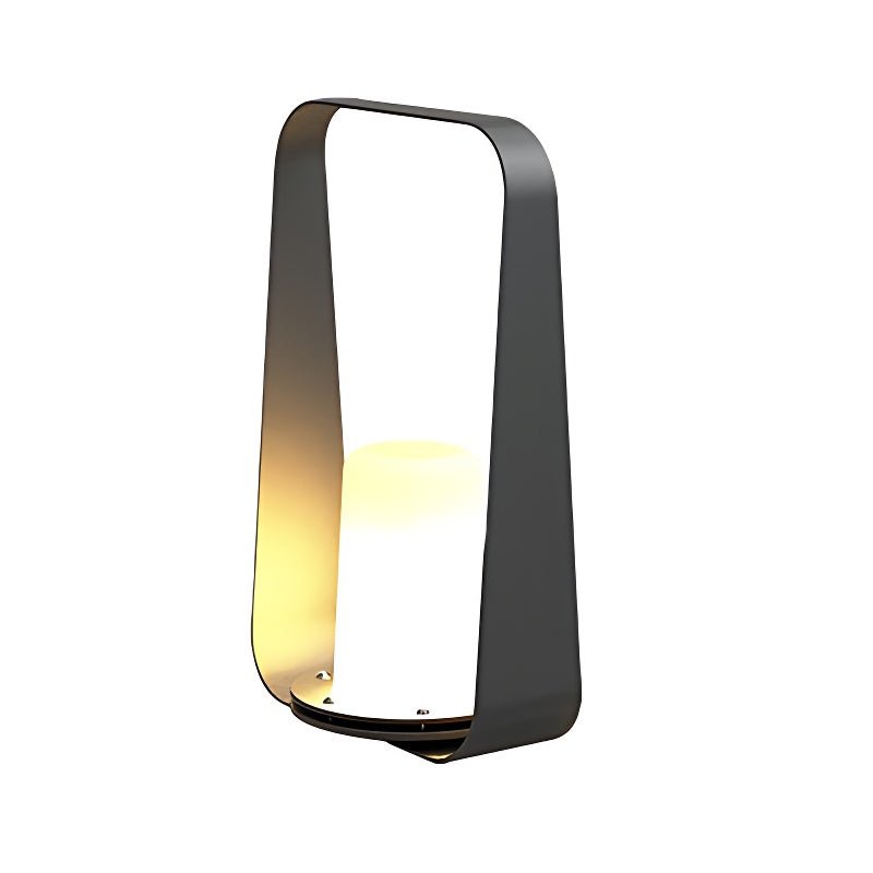 Stainless Steel PE Portable Outdoor LED Lamp IP65 3000K 360 Degree USB Brown Black