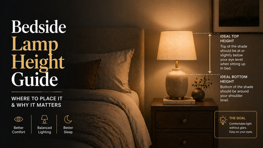 Bedside Lamp Height Guide: Where to Place It and Why It Matters | Nordalight