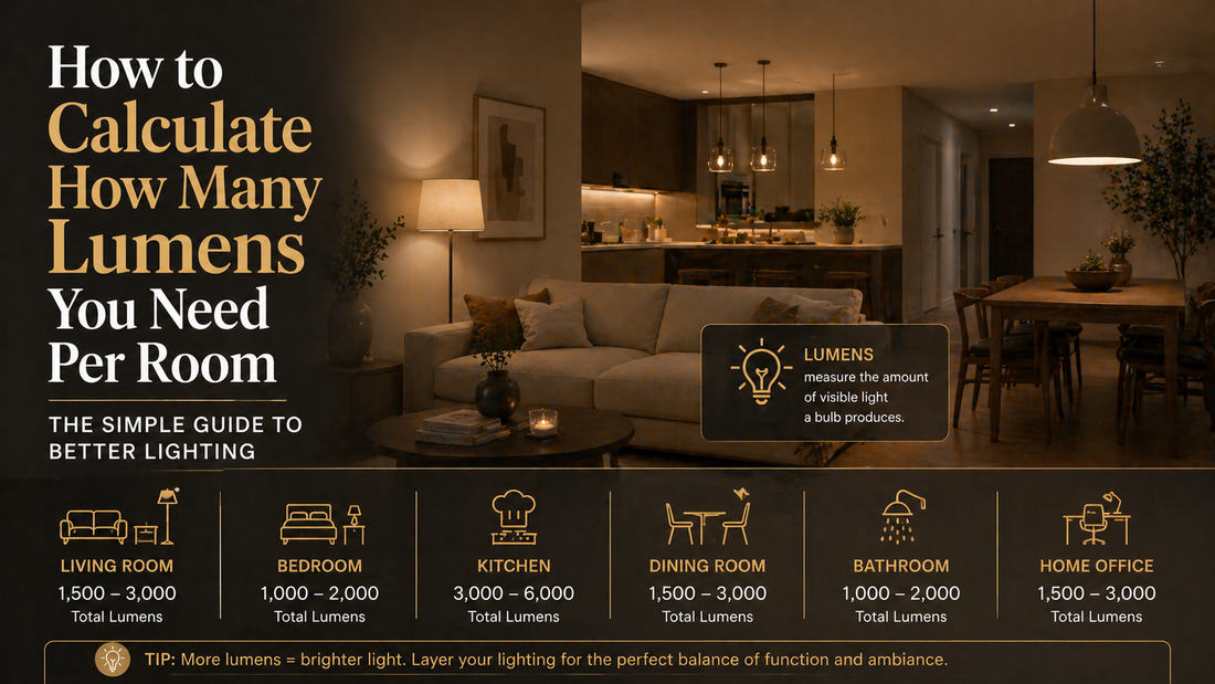 How to Calculate How Many Lumens You Need Per Room | Nordalight