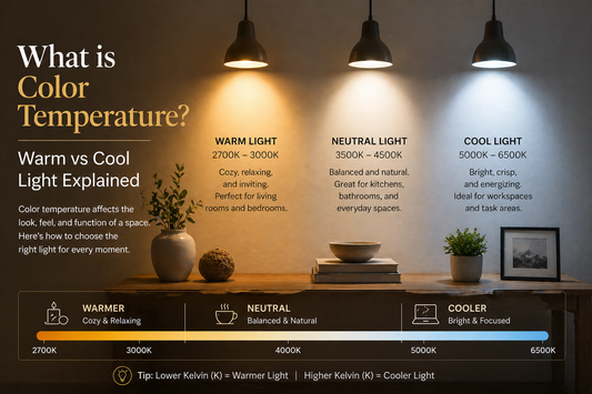 What Is Color Temperature? Warm vs Cool Light Explained | Nordalight