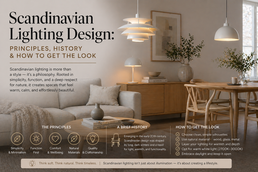 Scandinavian Lighting Design: Principles, History and How to Get the Look | Nordalight