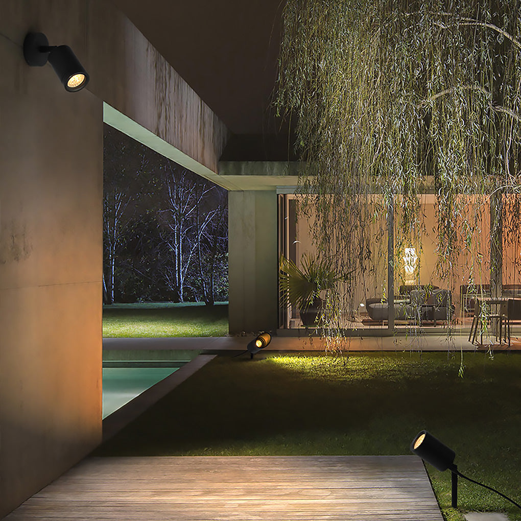 Rotatable Outdoor LED Landscape Spotlight Waterproof Garden Accent Light