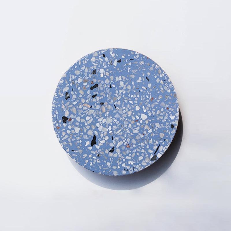 Terrazzo PMMA Circular LED Outdoor Wall Sconce IP54 Minimalist