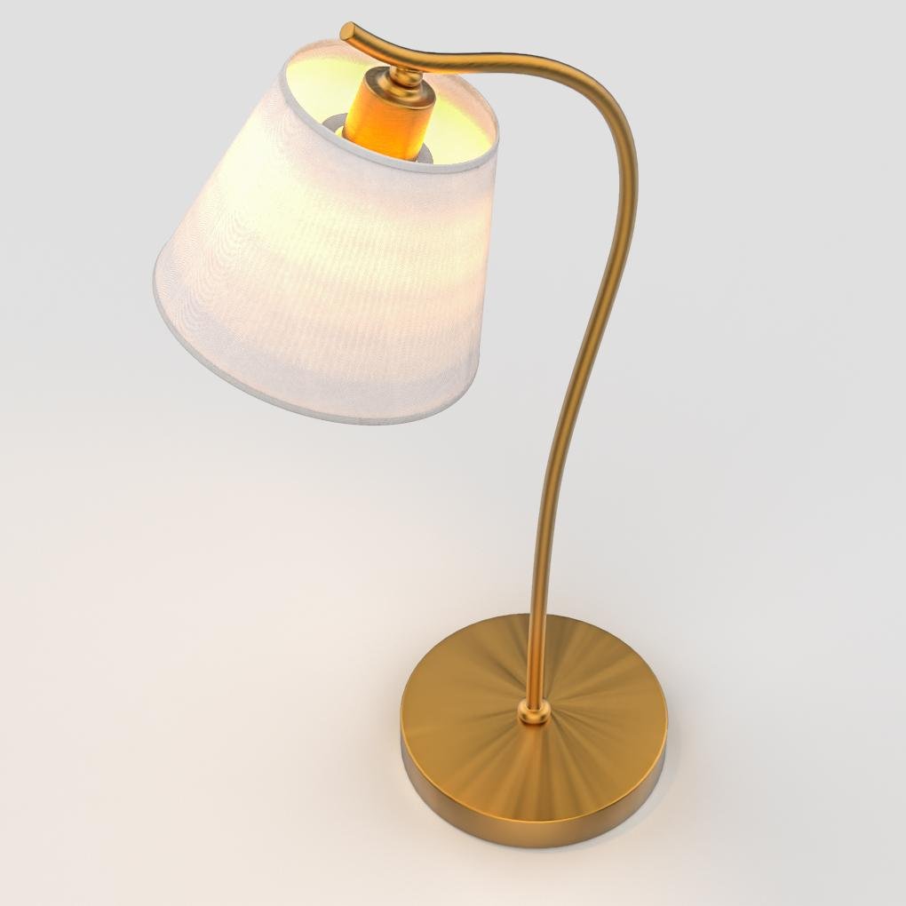 Modern Table Lamp Gooseneck Flexible Neck Linen Cone Shade Gold Copper E26 E27 Desk Bedside Home Office 21 Inch