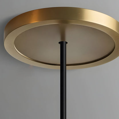 Faceted Crystal Geometric Pendant Light with Brass Hardware