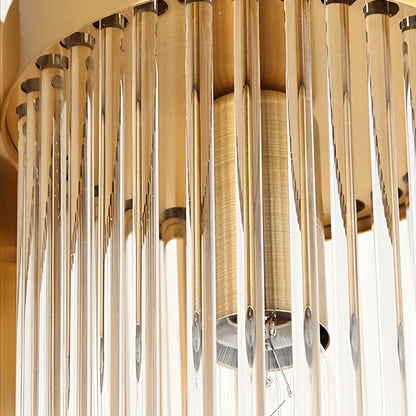 Adjustable Warm White LED Crystal Golden Nordic Wall Sconce
