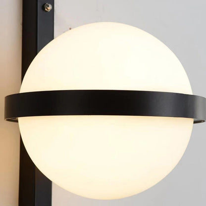 Modern Retro Stainless Steel Ball Globe Outdoor Wall Sconce IP54 LED 3000K