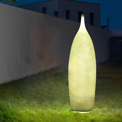 Modern Resin Nolvety Droplet Outdoor Floor Lamp IP54 3000K 4 Colours