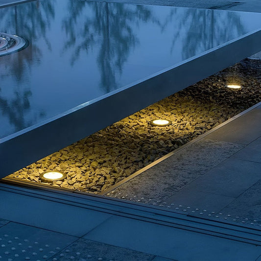 Recessed In-Ground Paver Lights | IP67 LED Deck & Step Landscape Lighting