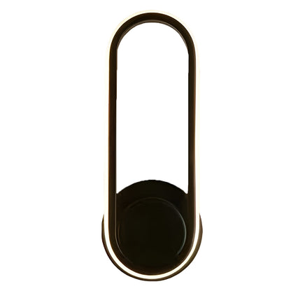 330° Rotatable Rounded Rectangular LED Wall Lamp — Modern Nordic Wall Sconce Lighting