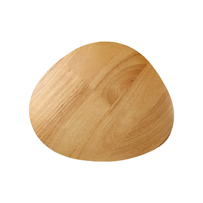 Nordic Wood Wall Sconce Round Oval LED Bedside Warm White Oak Modern Scandinavian