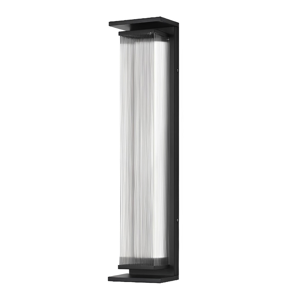 Modern Strip Outdoor Wall Sconce Stainless Steel LED 3 Sizes 3CCT