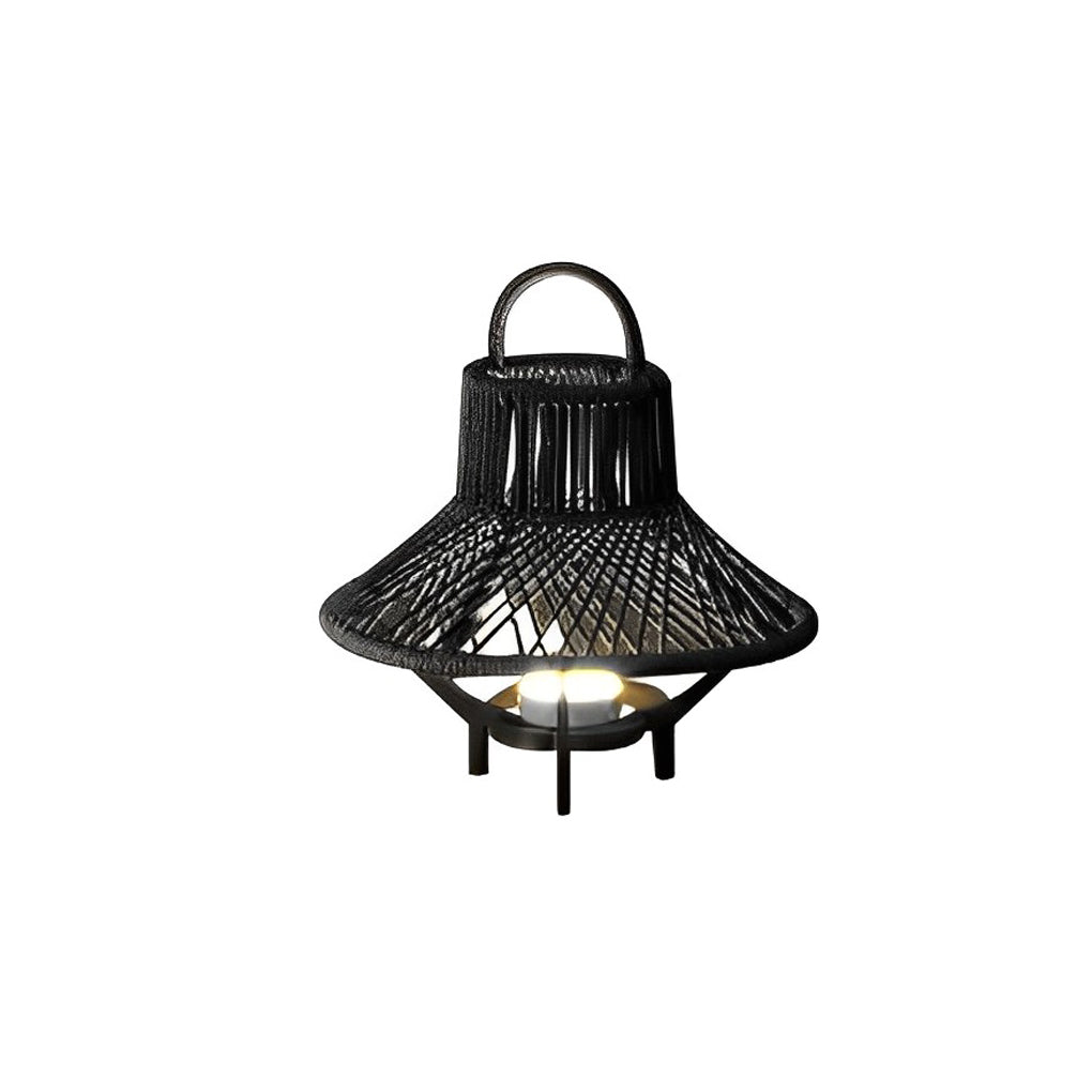 Tribal Stainless Steel LED Outdoor Floor Lamp IP54 Solar/Hardwired/Battery 3000K
