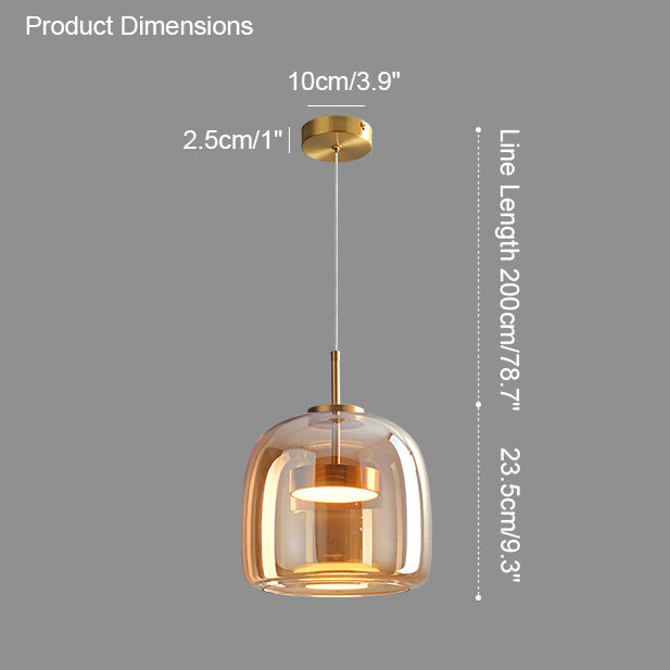 Aurelio Glass Pendant Collection – Modular Designer Ceiling Light