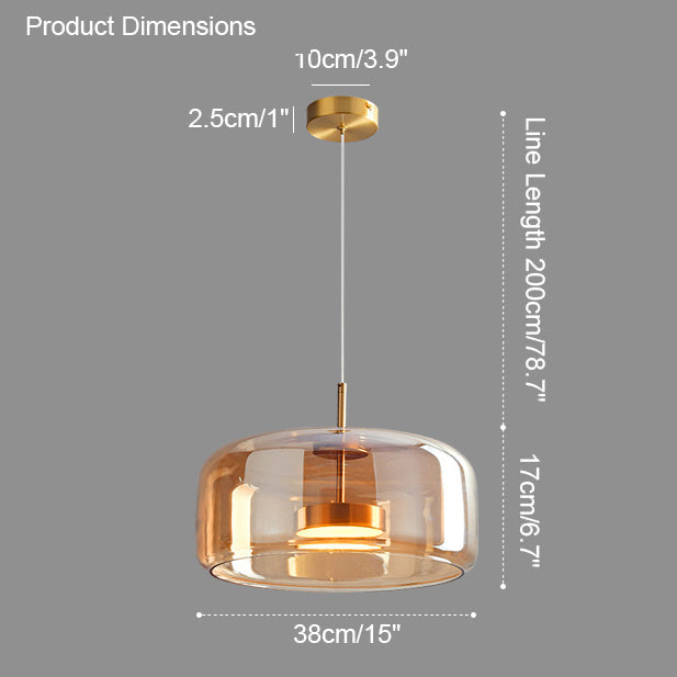 Aurelio Glass Pendant Collection – Modular Designer Ceiling Light