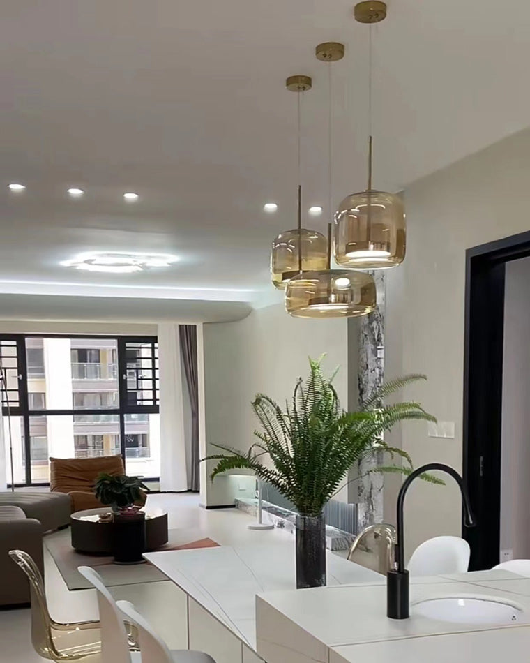 Aurelio Glass Pendant Collection – Modular Designer Ceiling Light