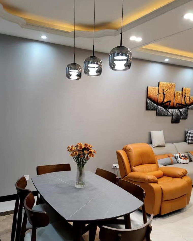 Aurelio Glass Pendant Collection – Modular Designer Ceiling Light