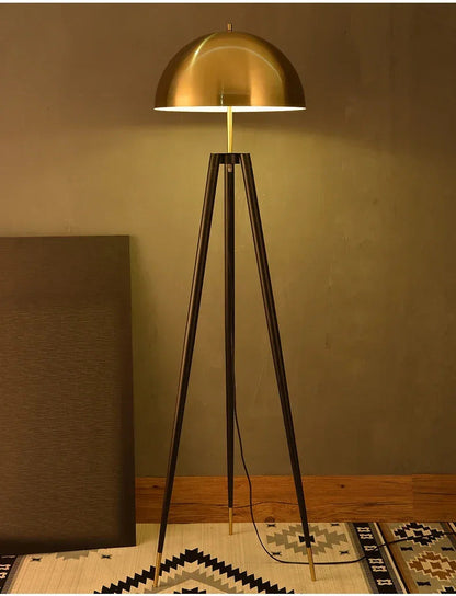 Mushroom Floor Lamp Luxury Tripod Bedside Floor Lamp