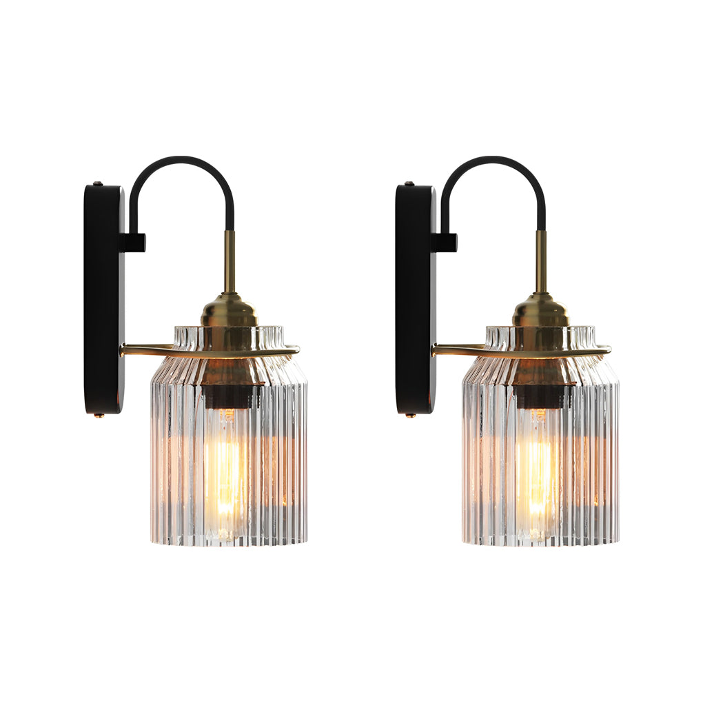 Creative Crystal Three Step Dimming LED Modern Wall Sconce