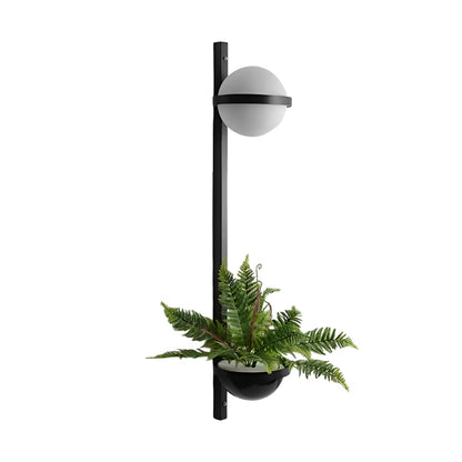 Modern Retro Stainless Steel Ball Globe Outdoor Wall Sconce IP54 LED 3000K