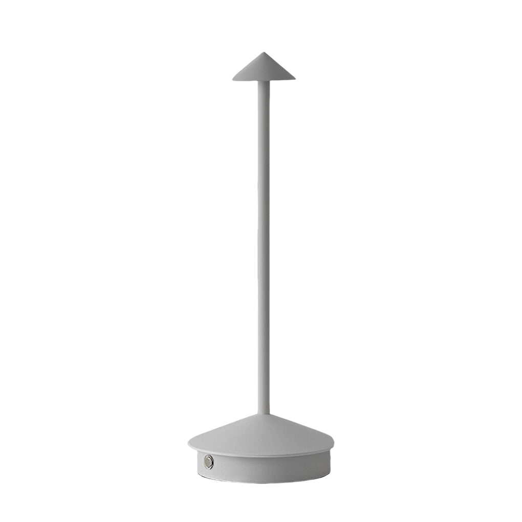 Mini Triangle Aluminium LED Table Lamp Touch Dimming Five Matte Finishes