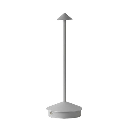 Mini Triangle Aluminium LED Table Lamp Touch Dimming Five Matte Finishes