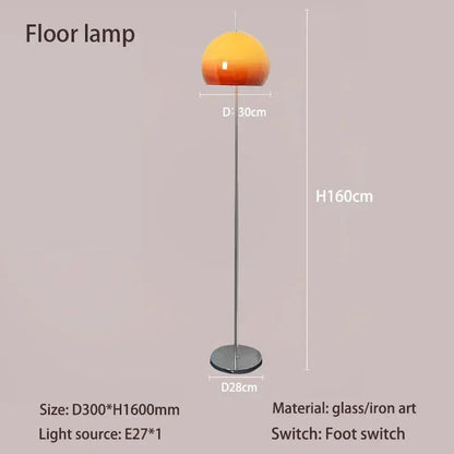 Bauhaus Gradient Glass Lamp — Table & Floor Editions