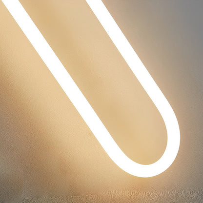 Modern Copper LED Wall Sconce – 3-Step Dimming Minimalist Vertical Wall Light