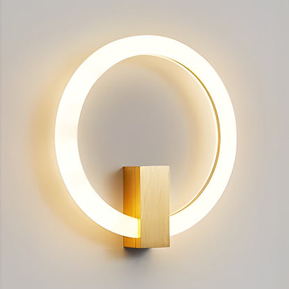 Circle Dimmable LED Modern Wall Sconce