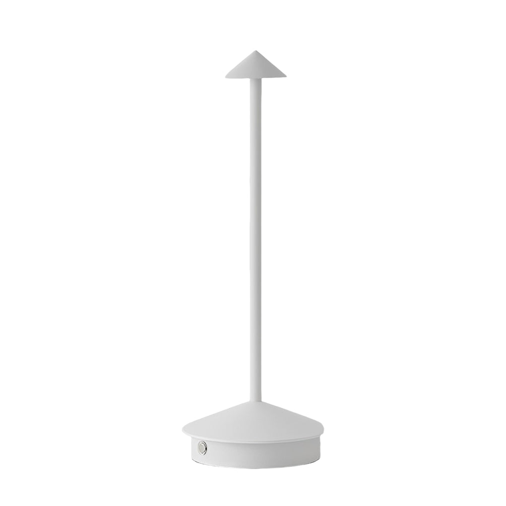 Mini Triangle Aluminium LED Table Lamp Touch Dimming Five Matte Finishes