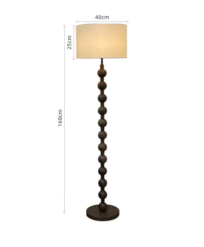 Hugo Barbell Floor Lamp – Sculptural Bedroom Atmosphere Lamp