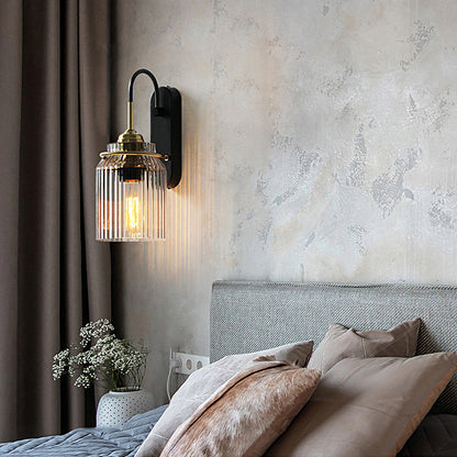 Creative Crystal Three Step Dimming LED Modern Wall Sconce