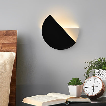 Modern Rotatable LED Wall Sconce 350° Adjustable Nordic Black Bedroom Hallway Living Room