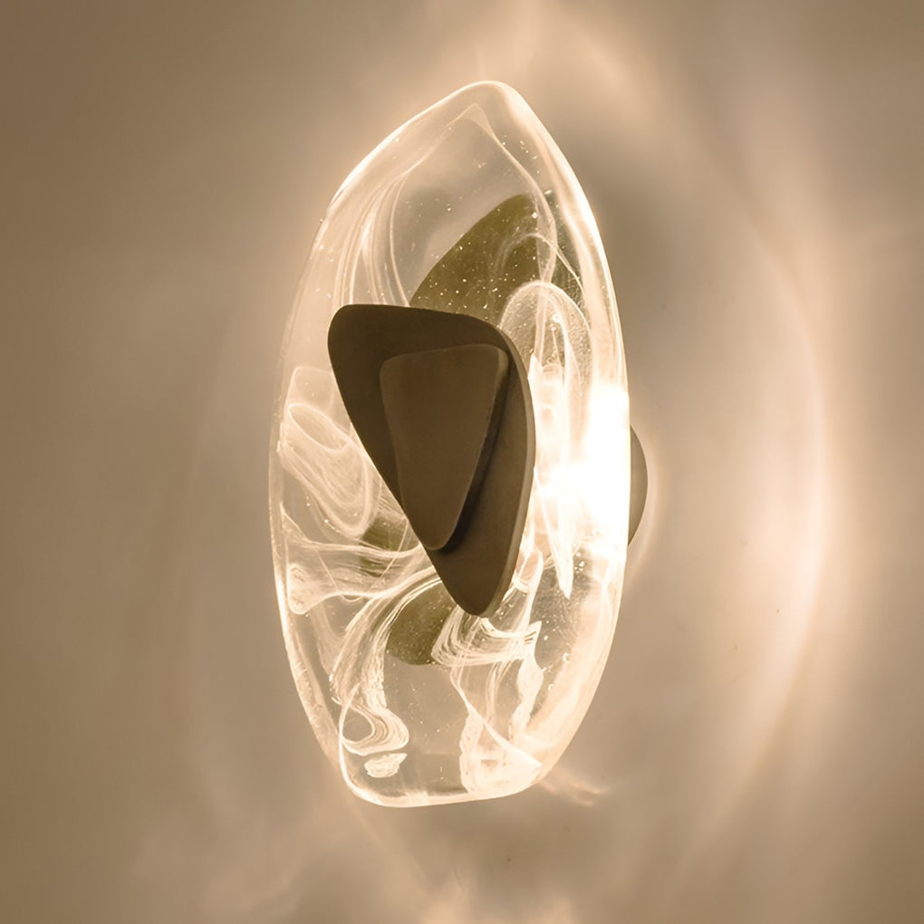 Creative Glass Three-Step Dimming LED Wall Sconce