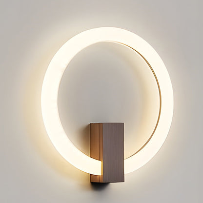 Circle Dimmable LED Modern Wall Sconce