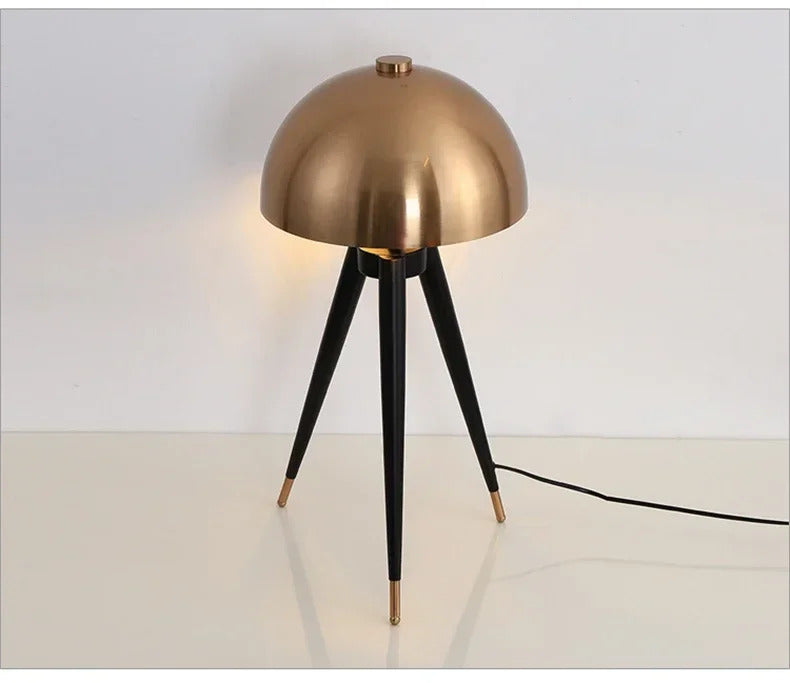 Mushroom Floor Lamp Luxury Tripod Bedside Floor Lamp