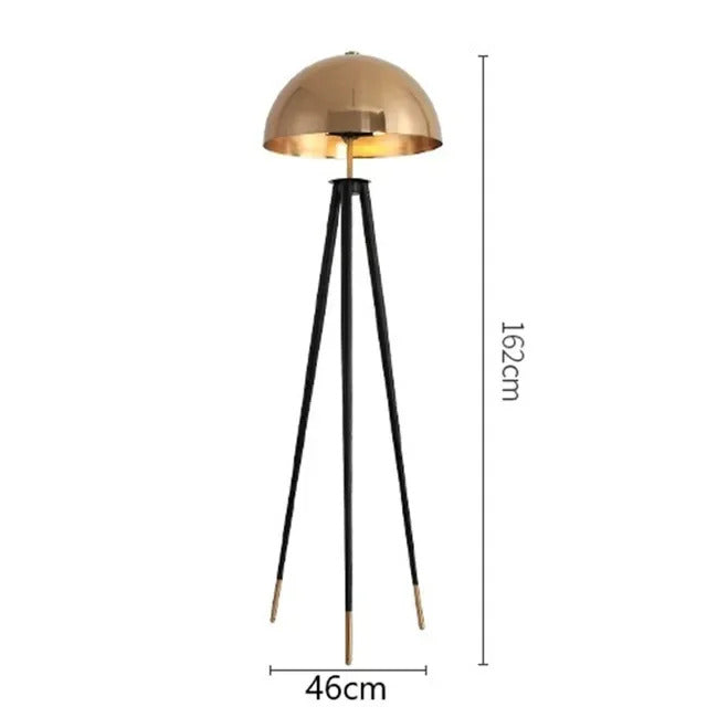 Mushroom Floor Lamp Luxury Tripod Bedside Floor Lamp