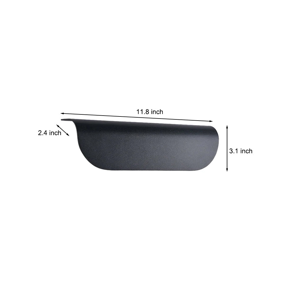 Modern LED Outdoor Wall Sconce Concrete Look Aluminum IP54 CRI80 3000K White Black Garden Stair