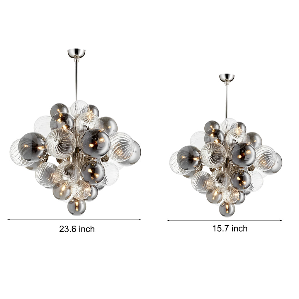 Glass Bubble Ball Chandelier