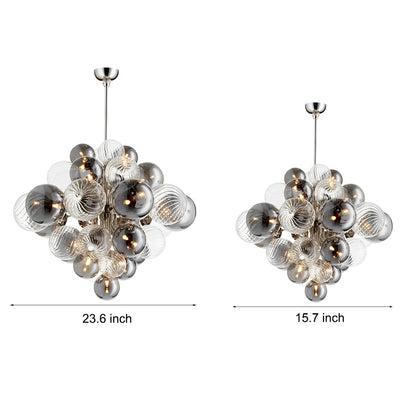 Glass Bubble Ball Chandelier